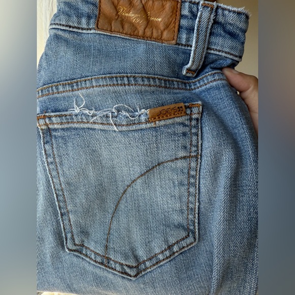 Joe's Jeans Women’s Distressed Mid Rise Slouchy Baggy Ankle Jeans Denim‎ Size 26 - Picture 2 of 7